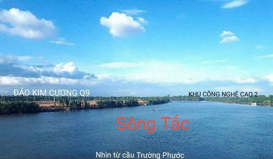 Bán đất Cần Giờ góc 2 mặt tiền 88m2 view sông 4.2 tỷ - Ảnh 1