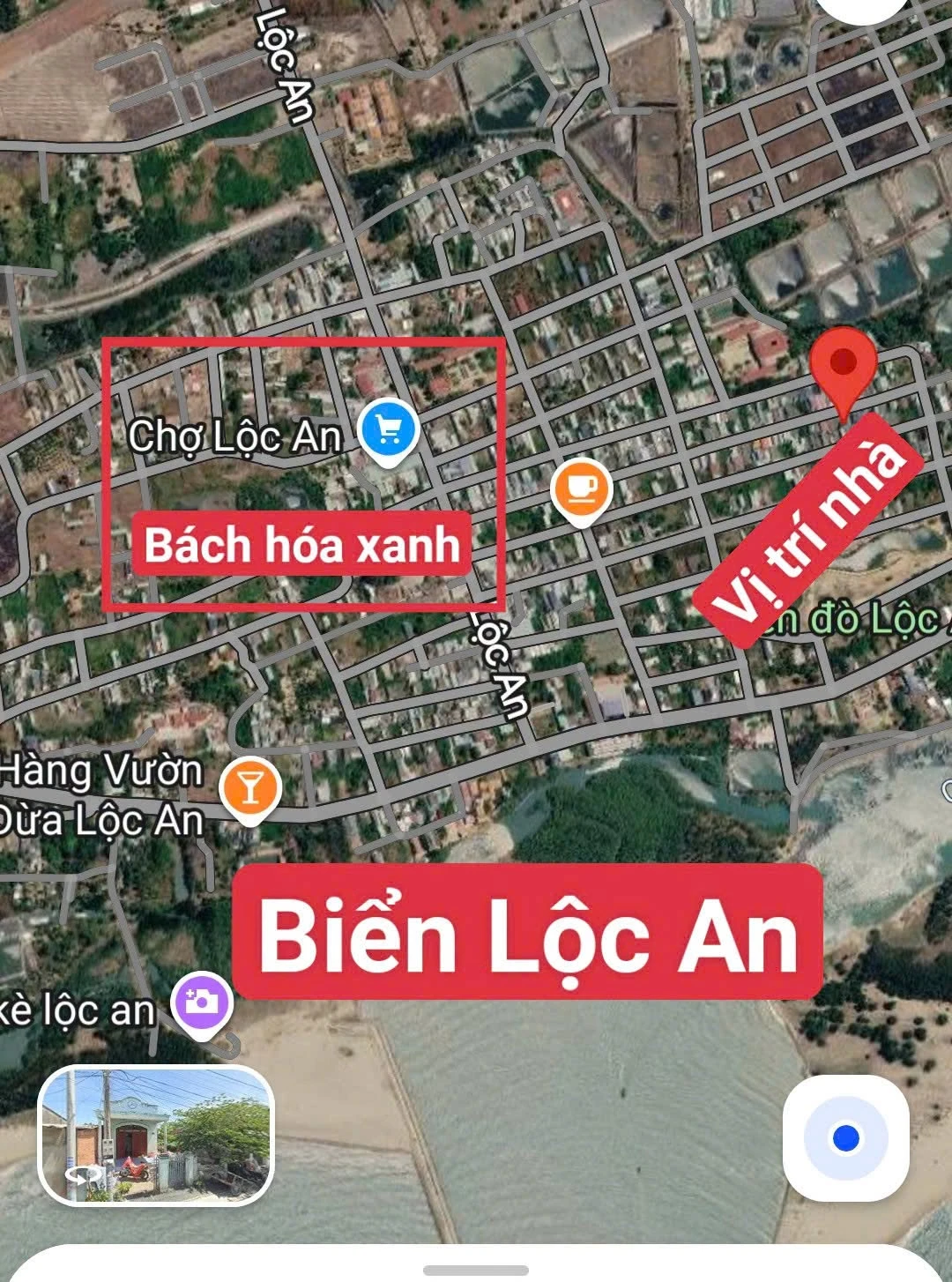 Bán đất tặng nhà 194m² gần biển Lộc An, Xã Phước Hải, giá 2,65 tỷ - Ảnh 1