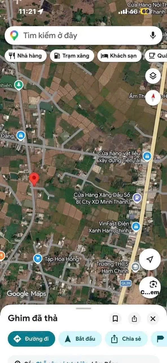 Bán đất quy hoạch thổ cư 550m2 Hàm Thuận Bắc Bình Thuận - Ảnh thu nhỏ 3