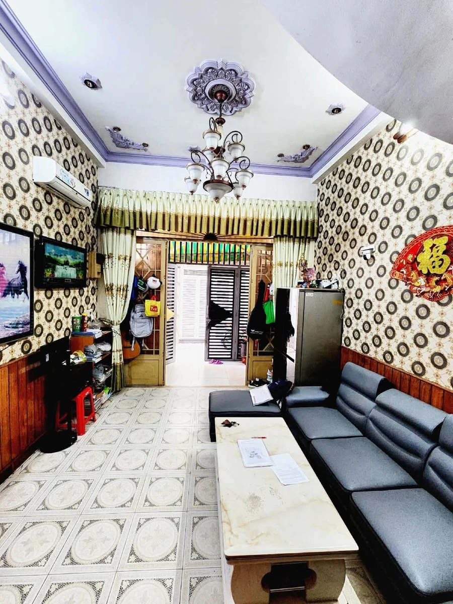 Bán nhà 4 tầng 4PN, 4x10m, hẻm thông gần hẻm xe hơi, Phường 10, Tân Bình - Ảnh 1
