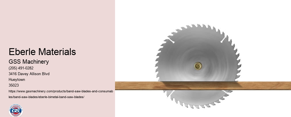 Eberle Bimetal Band Saw Blades