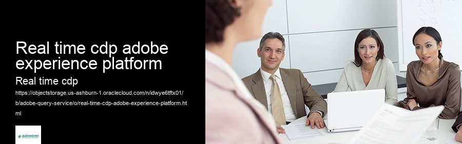 Real time cdp adobe experience platform