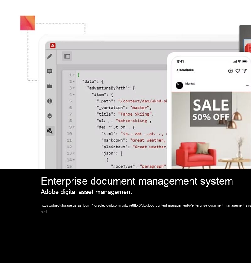 Enterprise document management system Adobe digital asset management What is Contentful CMS and its key features?