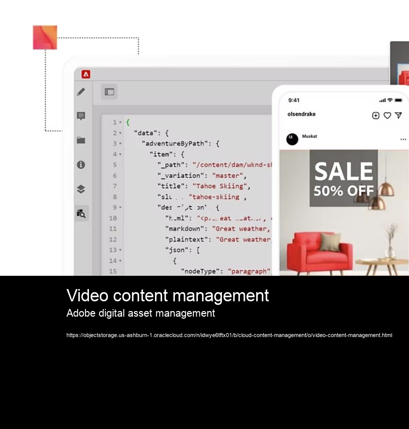 Video content management Adobe digital asset management What are AEM Core Components and their role in Adobe Experience Manager?