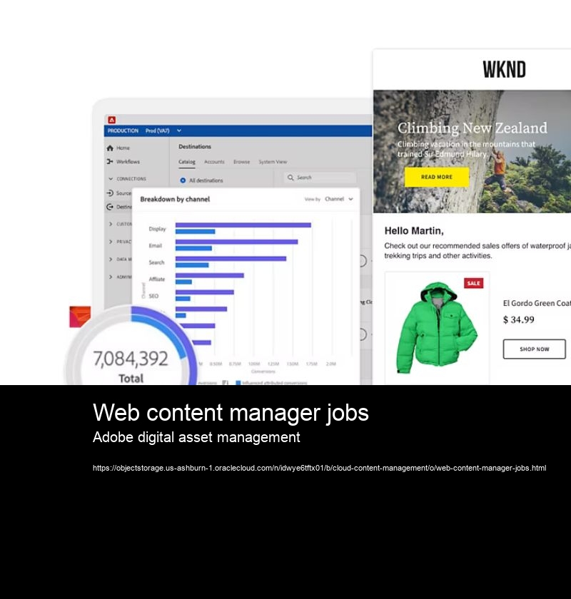 Web content manager jobs Adobe digital asset management What is AEM headless and how does it work?