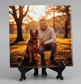 Cuadro Personalizado con Foto en mayolica 2