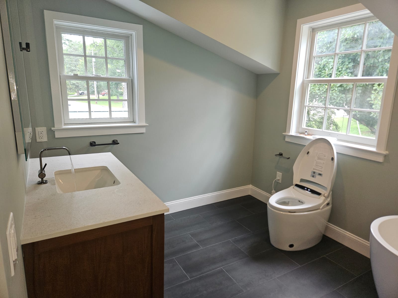 Professional plumbing and construction services in Virginia - Imperial Construction Services team at work on residential plumbing project