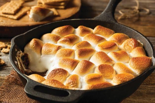 Dark Chocolate Dessert Hummus S'mores Dip | Boar's Head