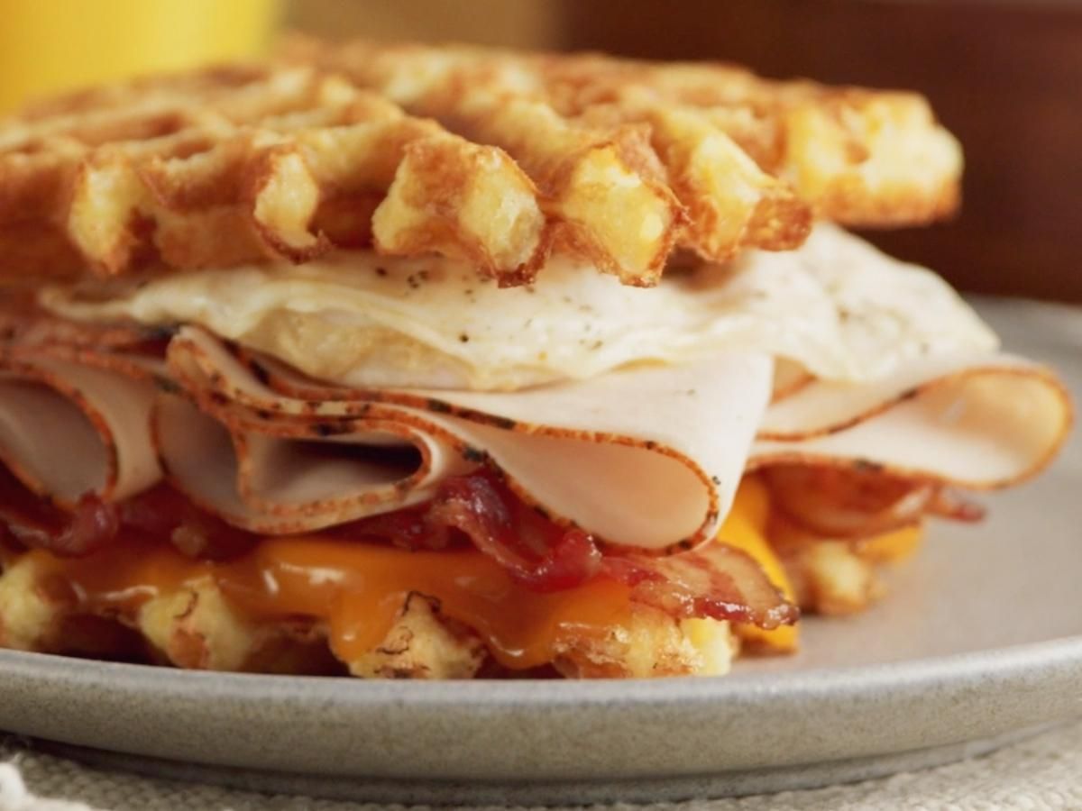 Chaffle Breakfast Sandwich | Boar's Head