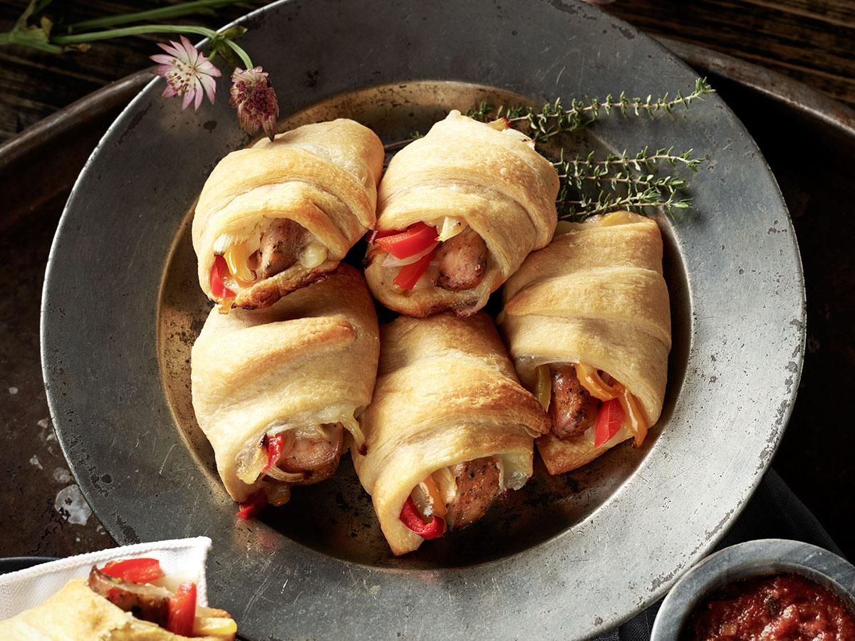 Robust Italian Chicken Sausage Croissant Melt