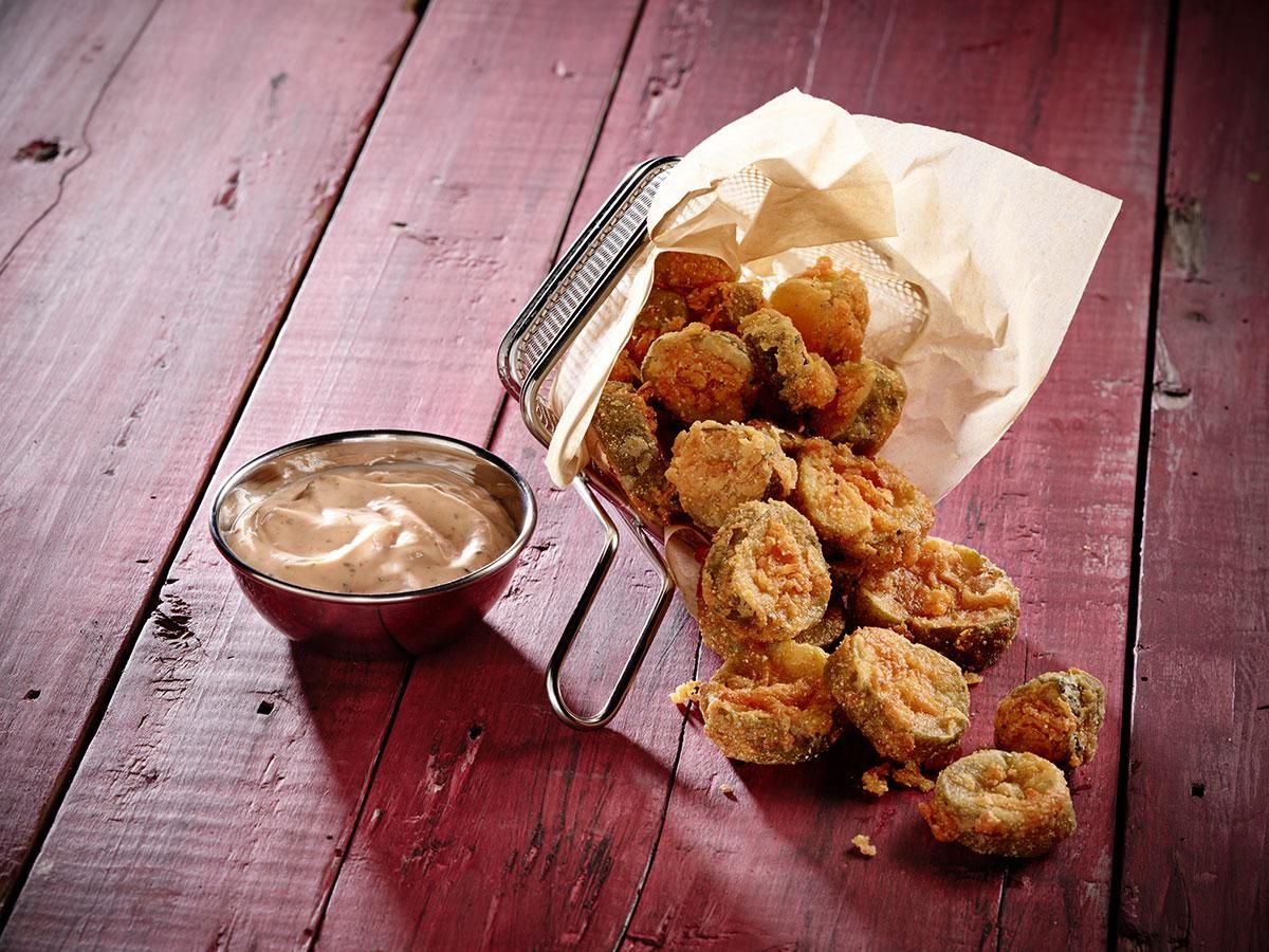 Crispy Fried Pickle Chips