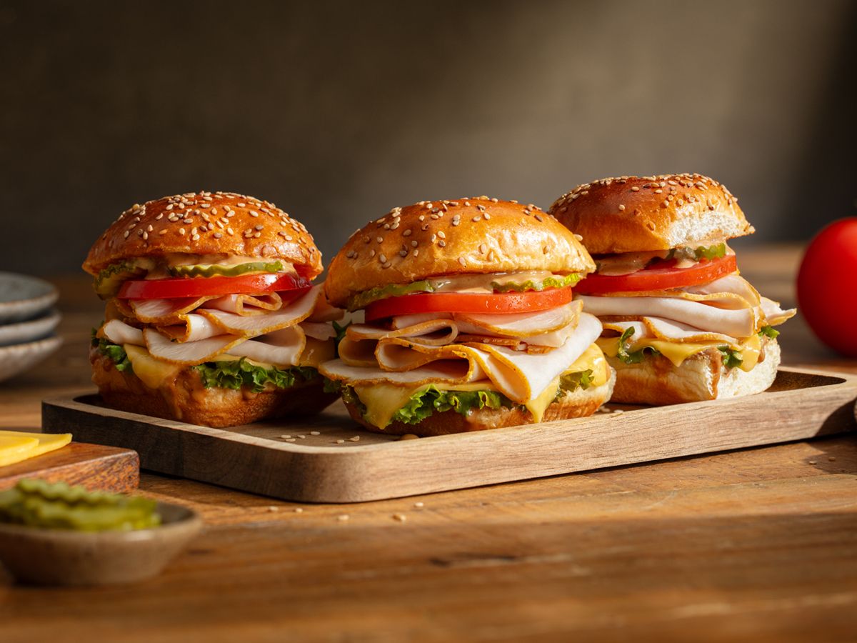 The Fryer's™ Turkey Breast Drive-Thru Sliders