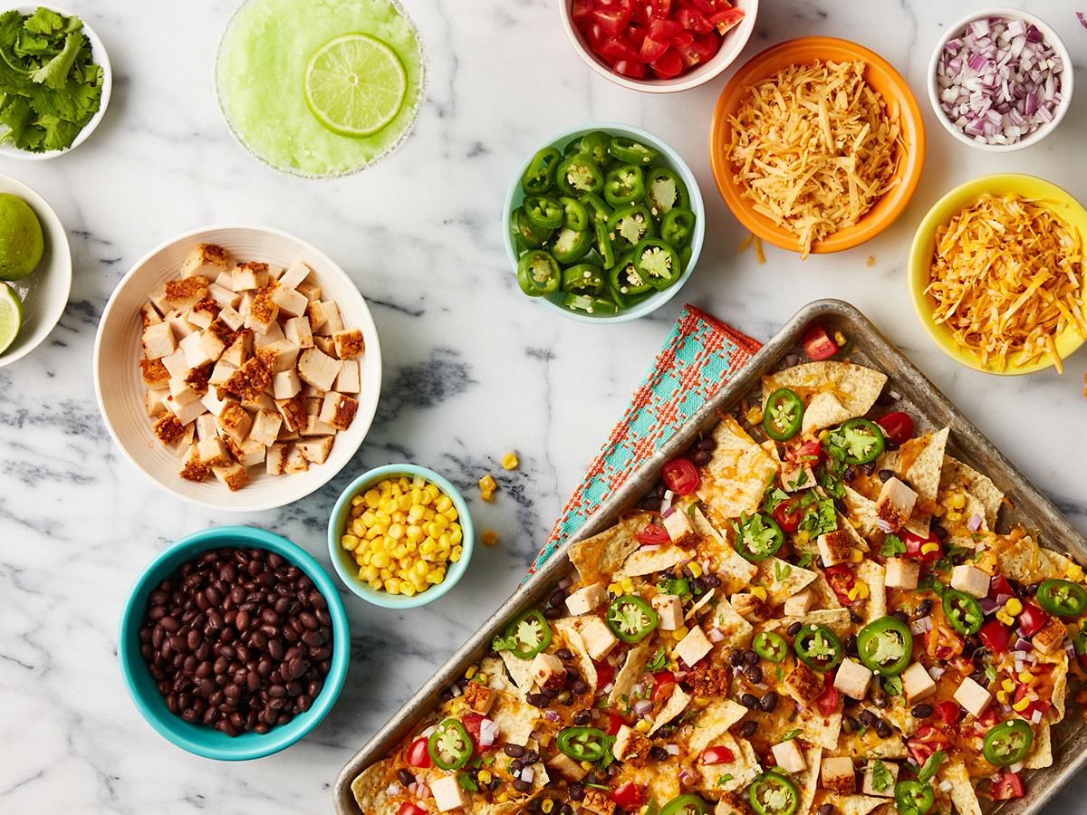 Bold Chipotle Chicken Sheet Pan Nachos