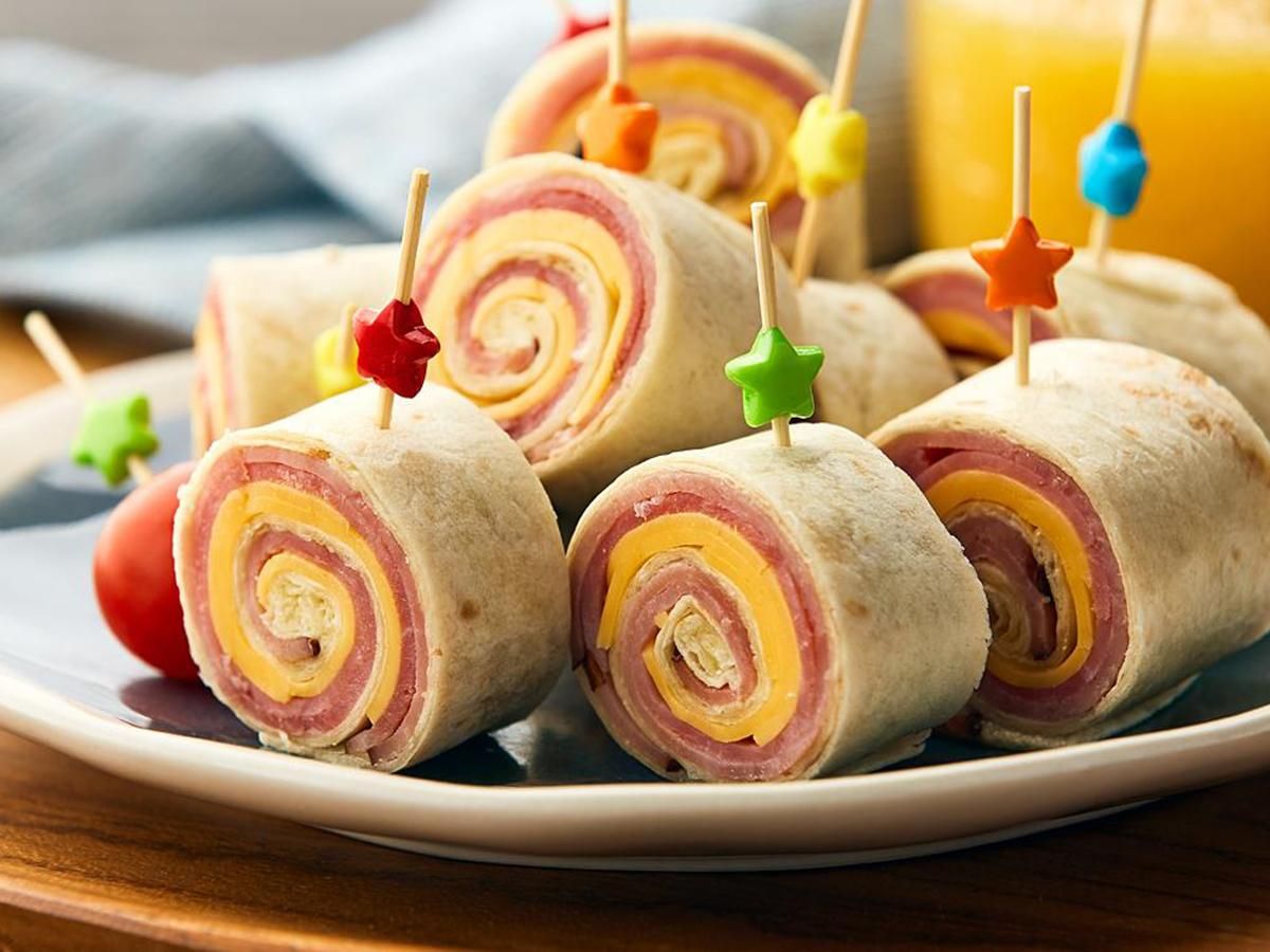 Maple Glazed Honey Coat® Ham & Cheese Pinwheels