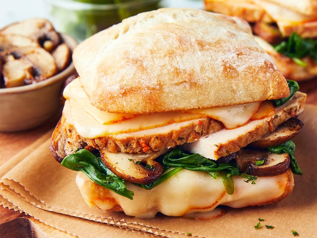 EverRoast® Chicken, Muenster & Mushroom Panini
