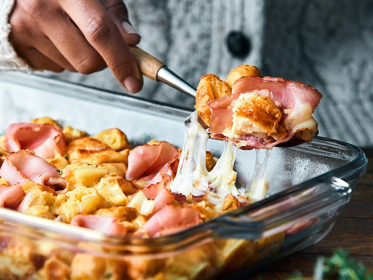 Sweet Slice® Uncured Ham & Havarti Cheese Bake