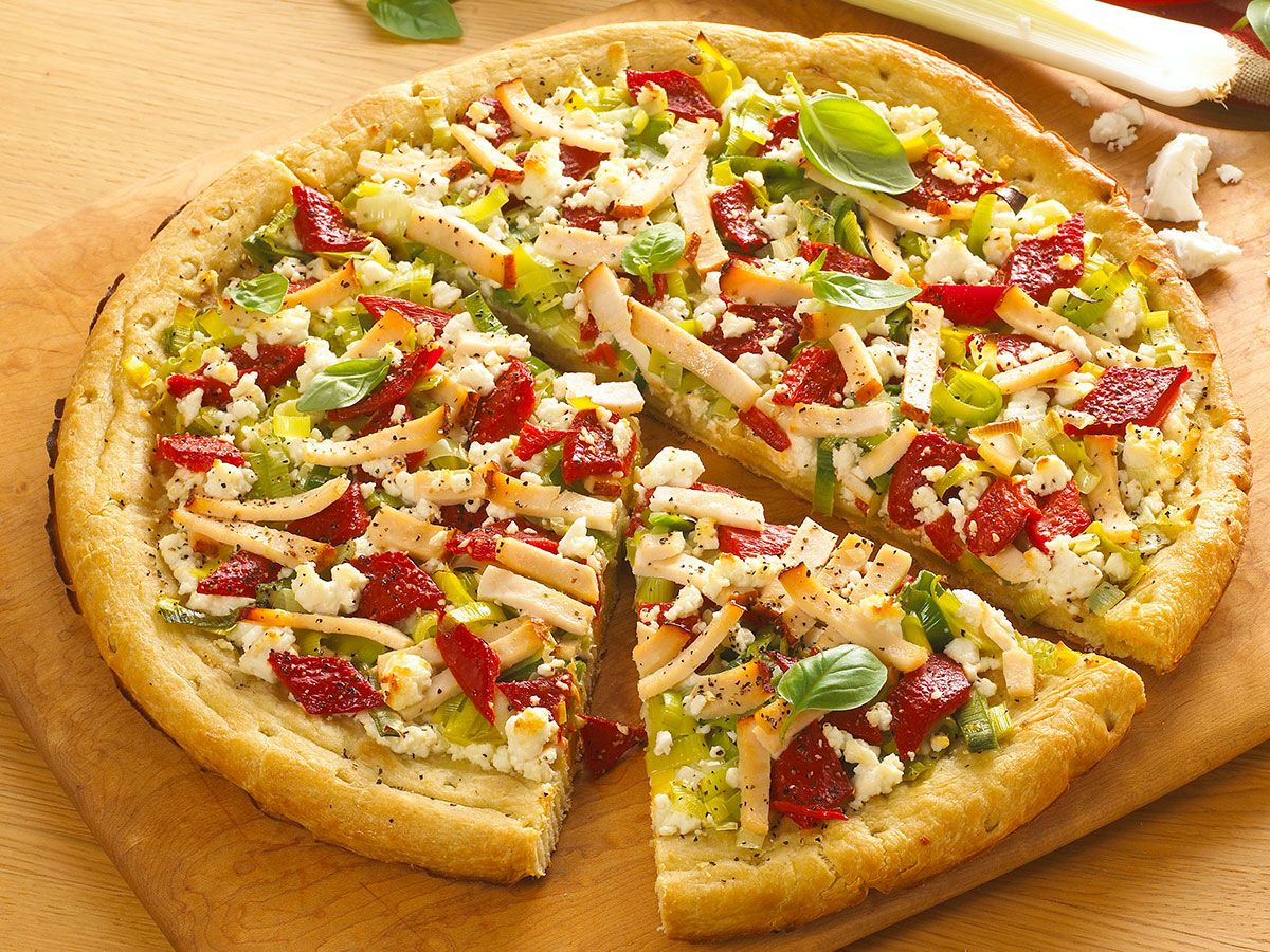 EverRoast® Chicken Breast and Leek Pizza