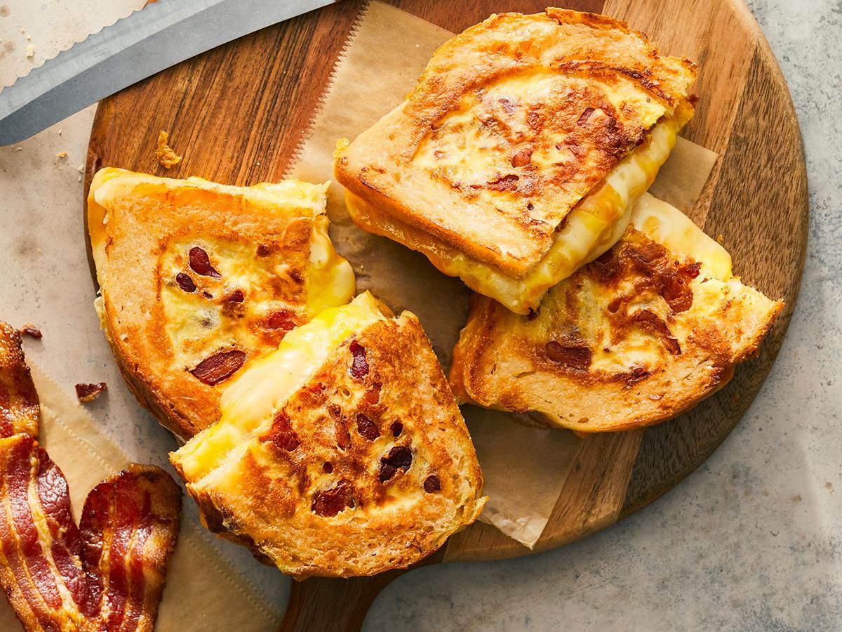 Omelet Grilled Cheese
