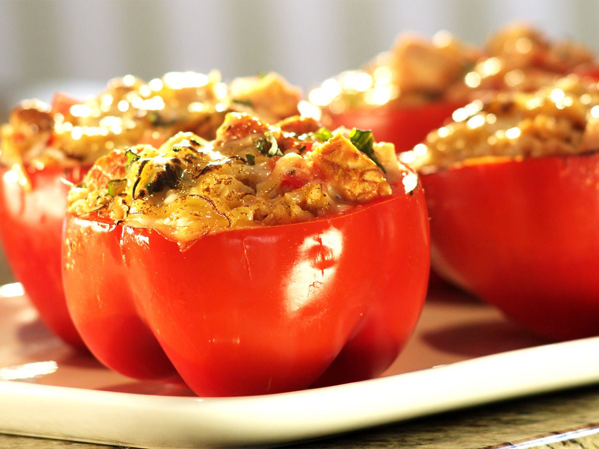 Gluten Free EverRoast® Chicken & Cheese Stuffed Peppers | Boar's Head