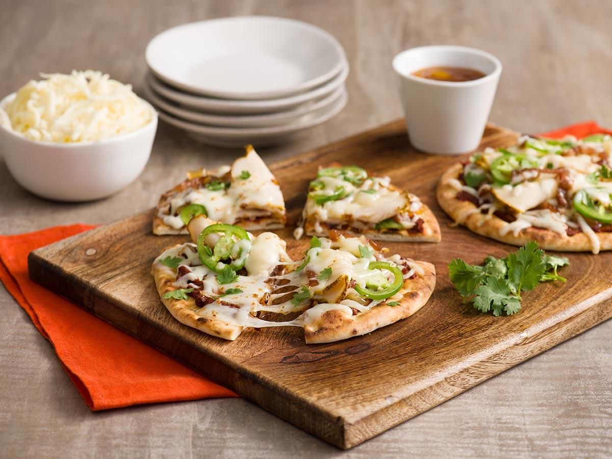 Bold Madrasala® Curry Chicken Pizza with Mango