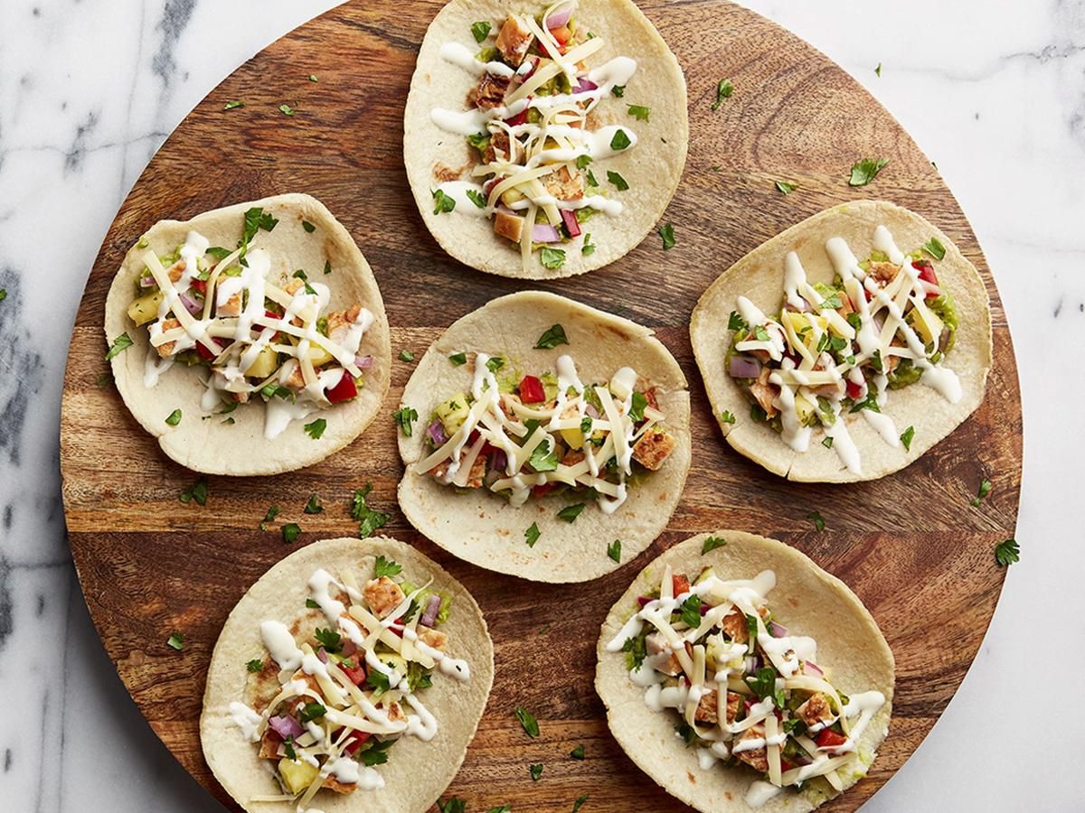 EverRoast® Tacos with Pineapple Lime Crema