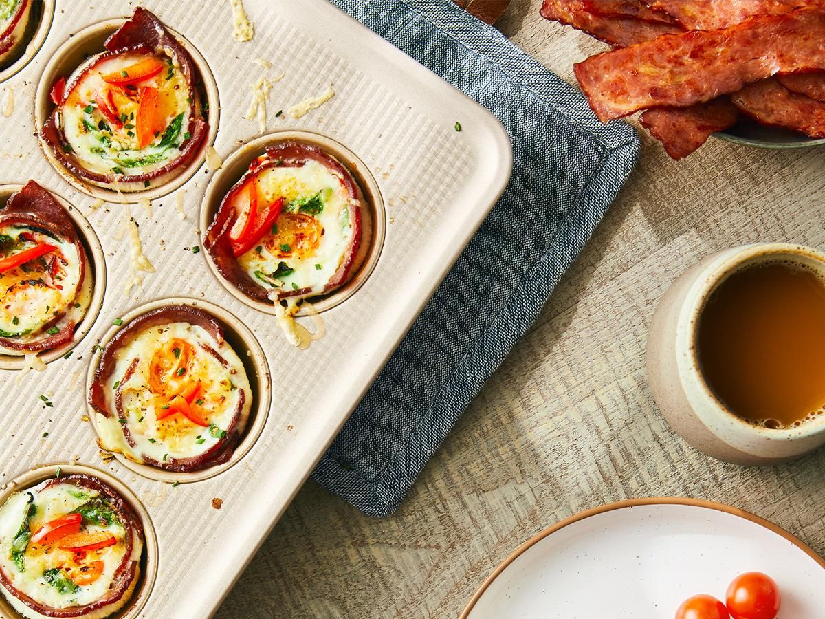 Turkey Bacon Egg Cups | Boar's Head