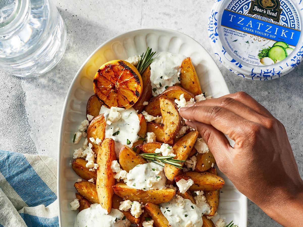 5-Ingredient Mediterranean Potato Salad