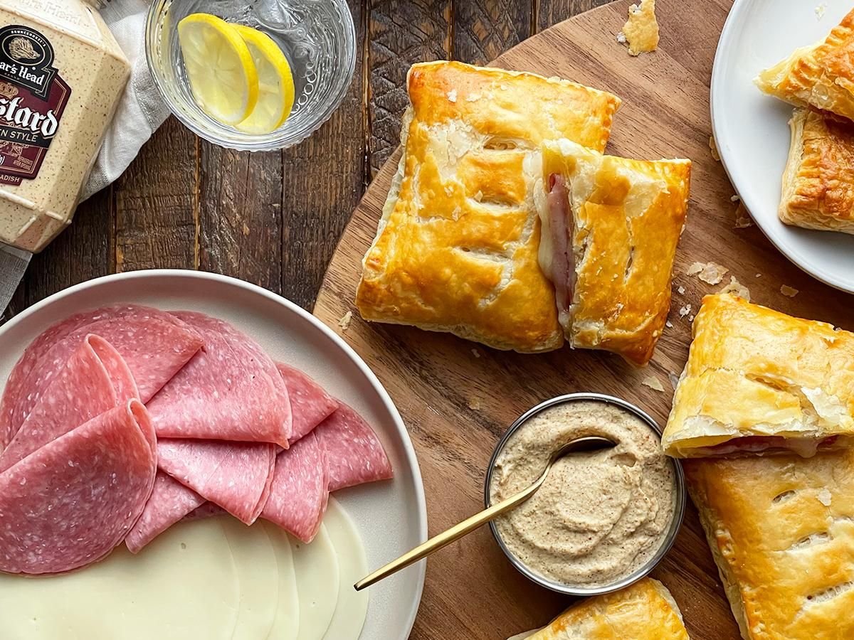 Savory Provolone & Salami Pastry