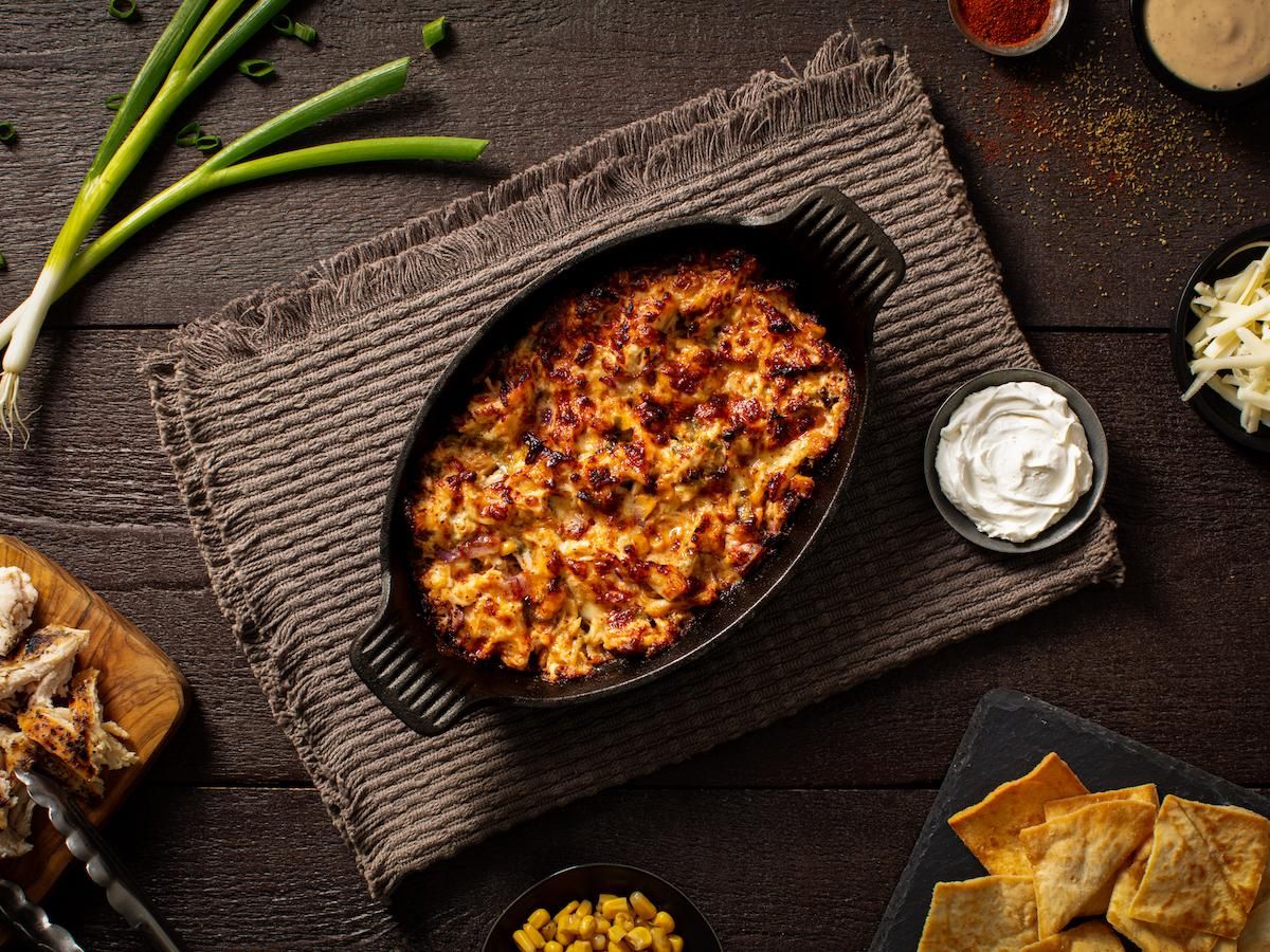 FireSmith® Flame Grilled Chicken & BBQ Cheddar Dip