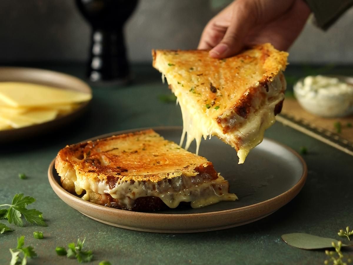 Irish Cheddar Grilled Cheese