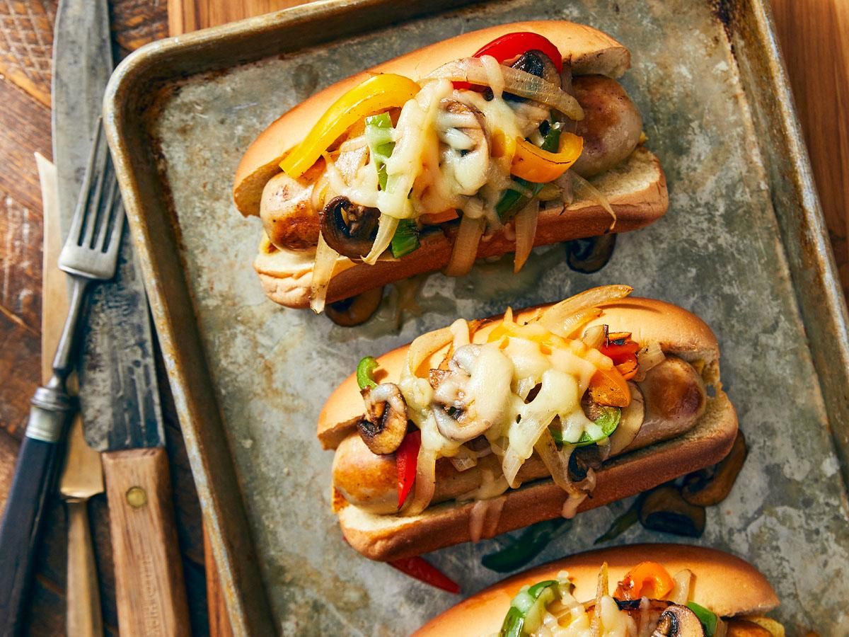 Philly Cheese Brats | Boar's Head