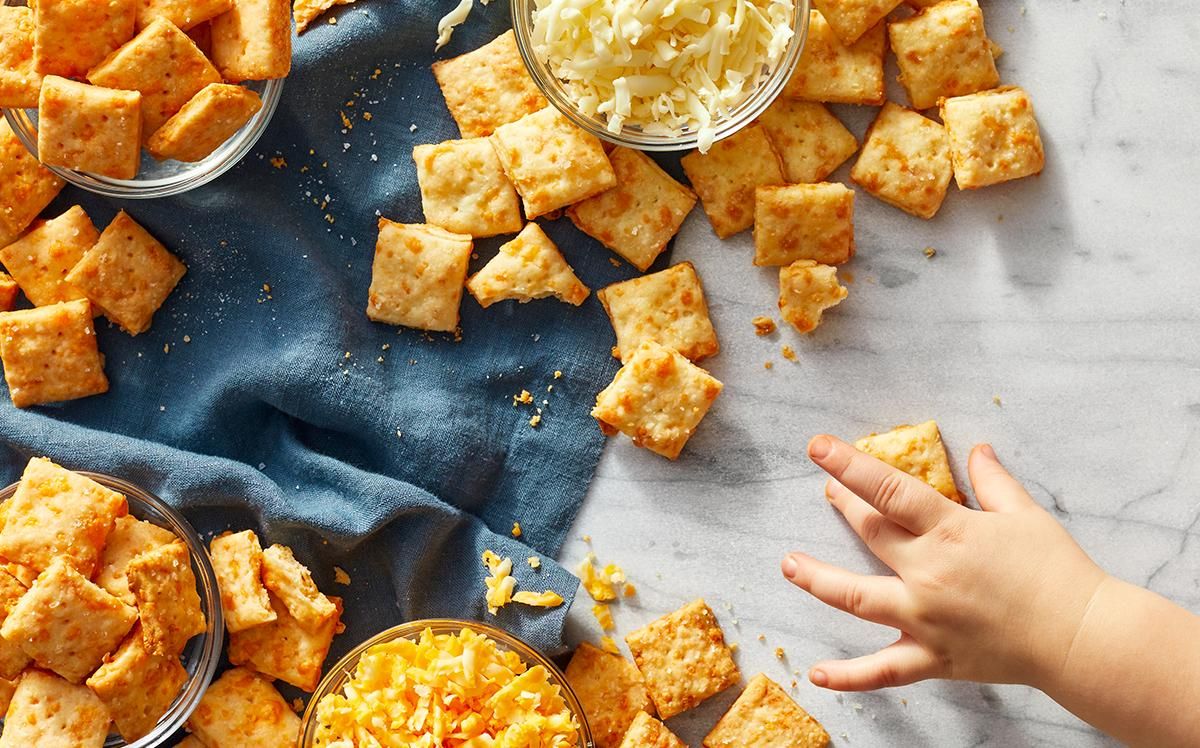 Baked Cheese Crackers | Boar's Head