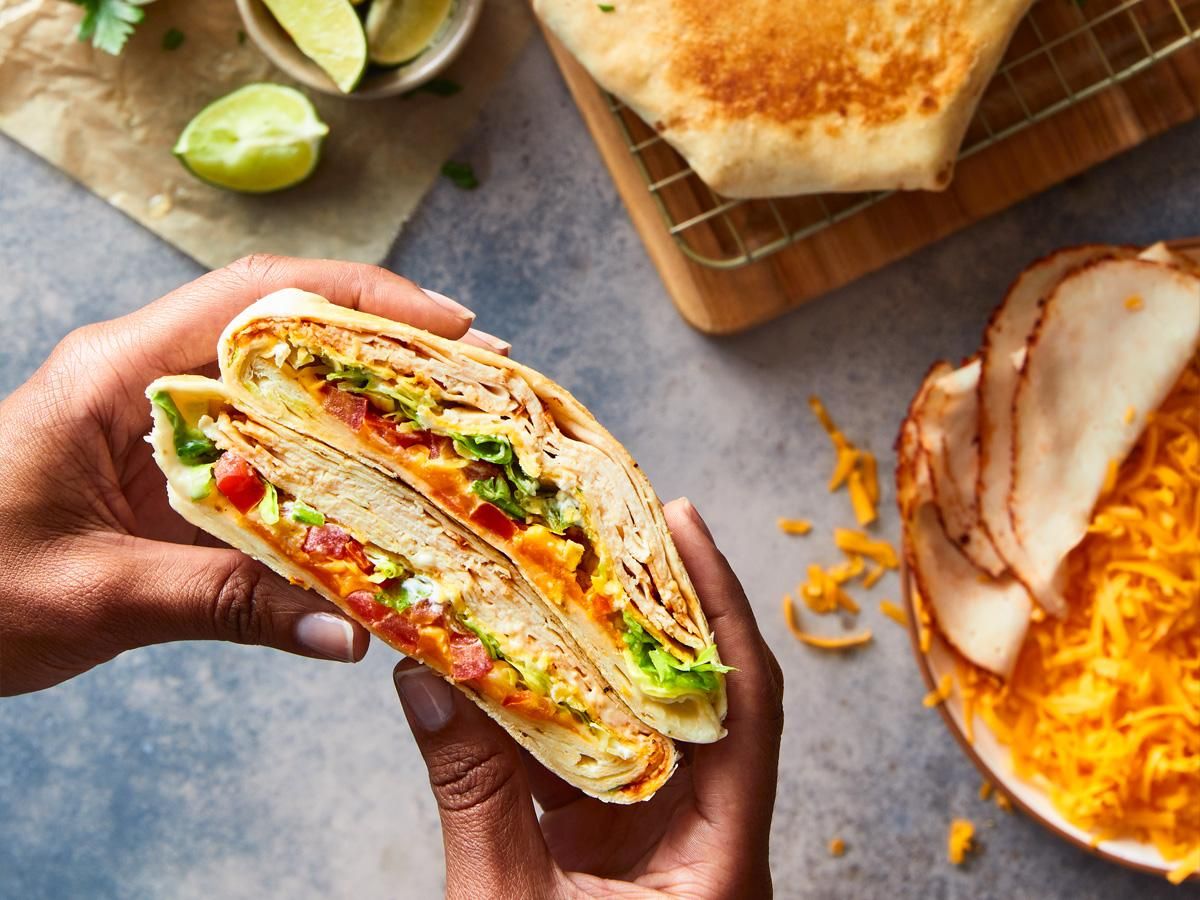 Blazing Buffalo® Style Chicken Crunch Wrap