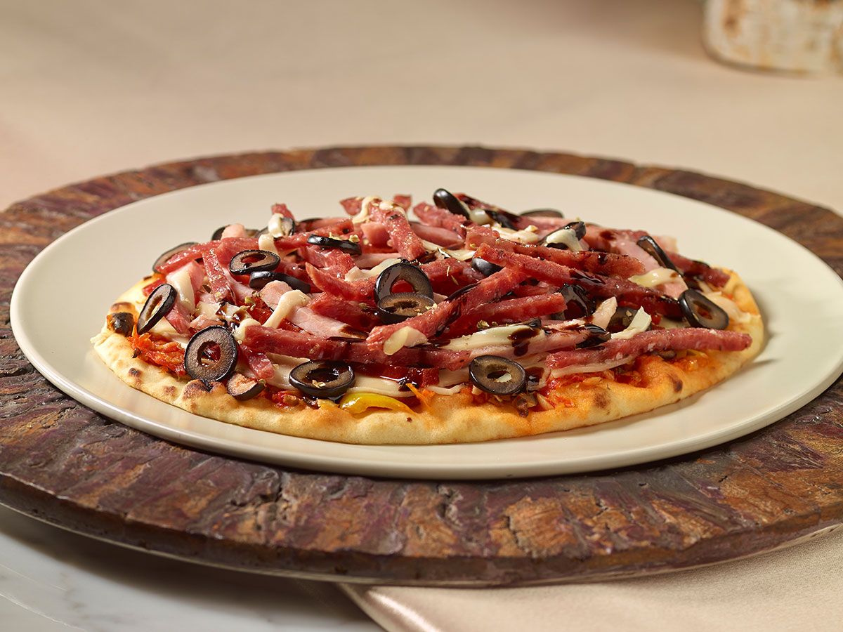 Muffaletta Flatbread | Boar's Head