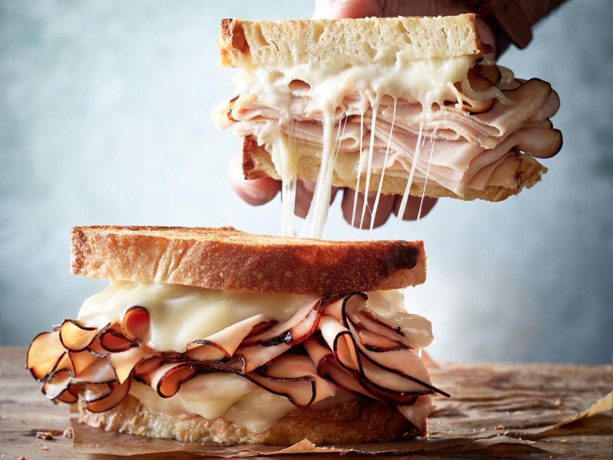 Maple Honey Turkey Grilled Cheese