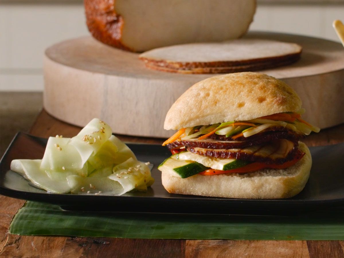 Bold Ichiban Teriyaki® Style Chicken Sandwich with Asian Slaw
