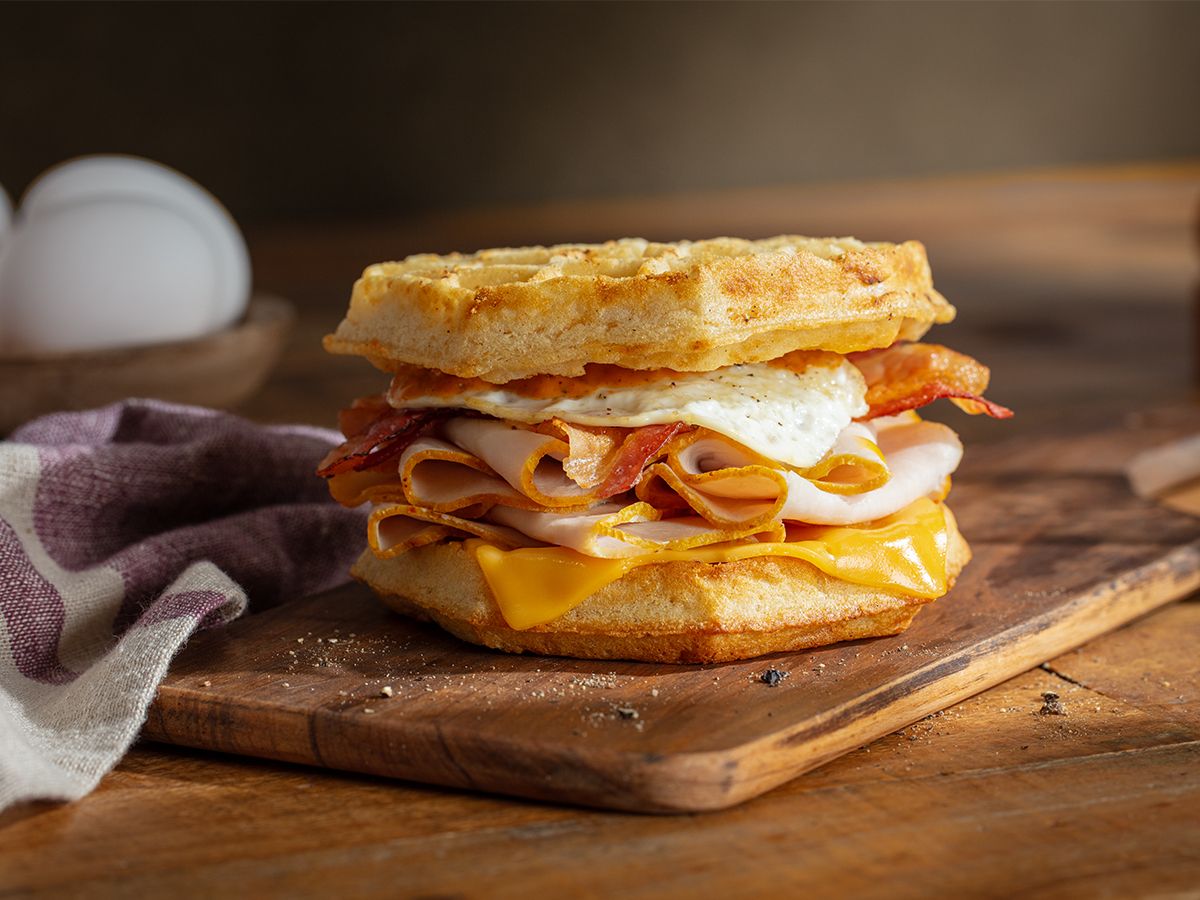The Fryer's™ Turkey Breast Waffle Sandwich