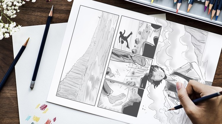 Track Comic Book Example Indesign Comic Book Design: Bringing Your Stories to Life